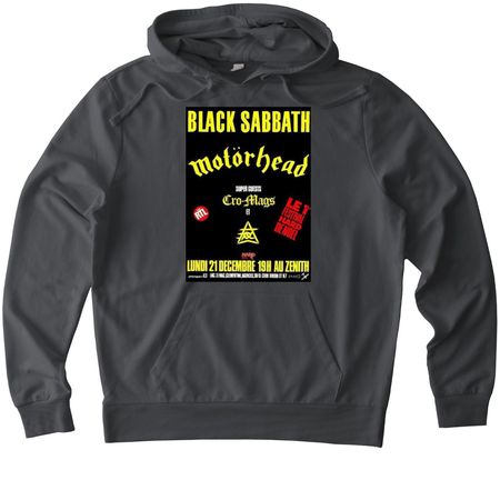 HEAVY METAL&nbsp;, a Terrain Grey Allmade Organic French Terry Pullover Hoodie