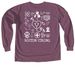 2026 NYC Marathon Fundraiser for Fred's Team, a Berry Comfort Colors Long Sleeve Tee (back-view)