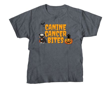 Spooky&nbsp;, a Dark Heather Youth Unisex Tee