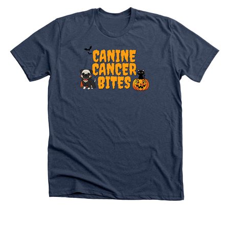 Spooky&nbsp;, a Heather Navy Premium Unisex Tee