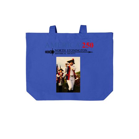 NSHS Tote Bag, a True Royal Cotton Canvas Tote Bag