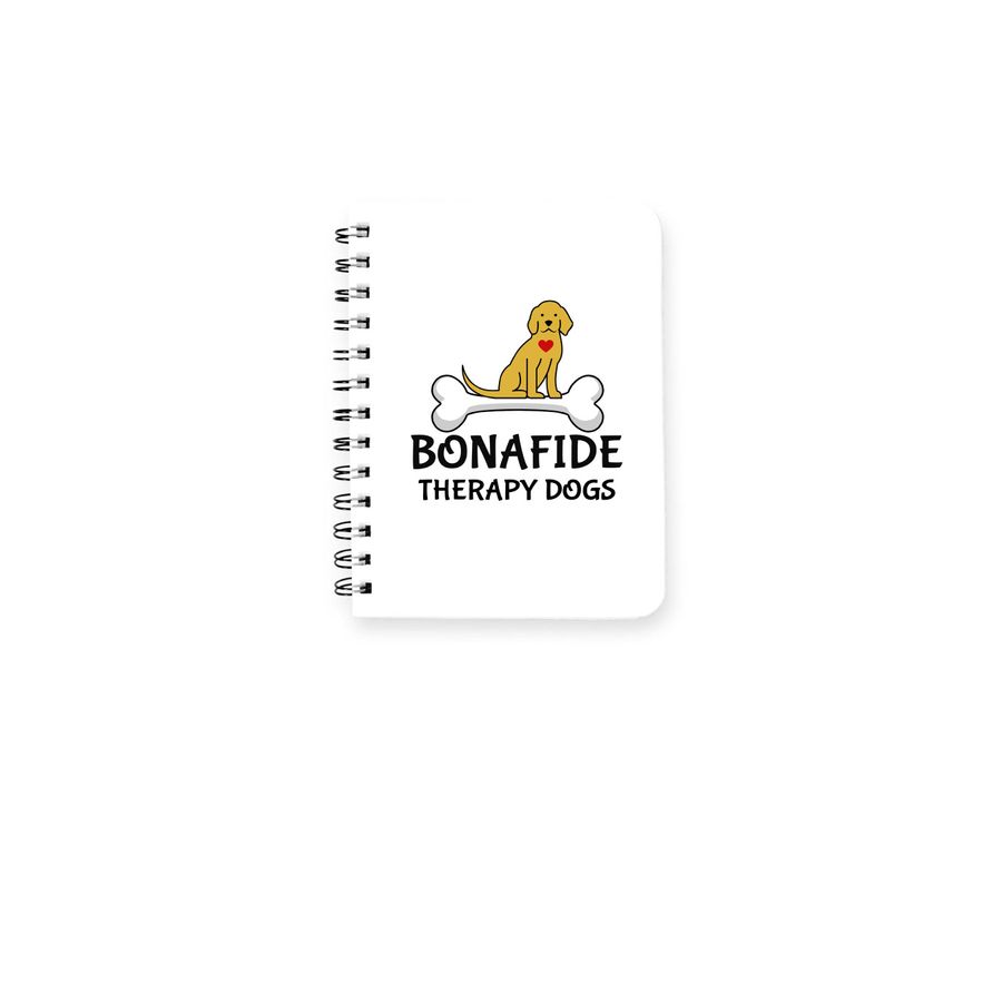 BONAFIDE NOTEBOOK, a White Spiral Notebook