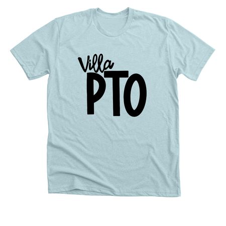 PTO, a Heather Ice Blue Premium Unisex Tee