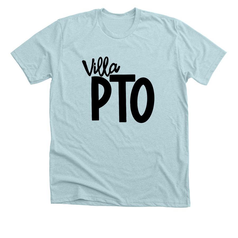 PTO, a Heather Ice Blue Premium Unisex Tee