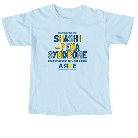 2026 Shashi-Pena Syndrome Awareness Day, a Chambray Comfort Colors Unisex Tee