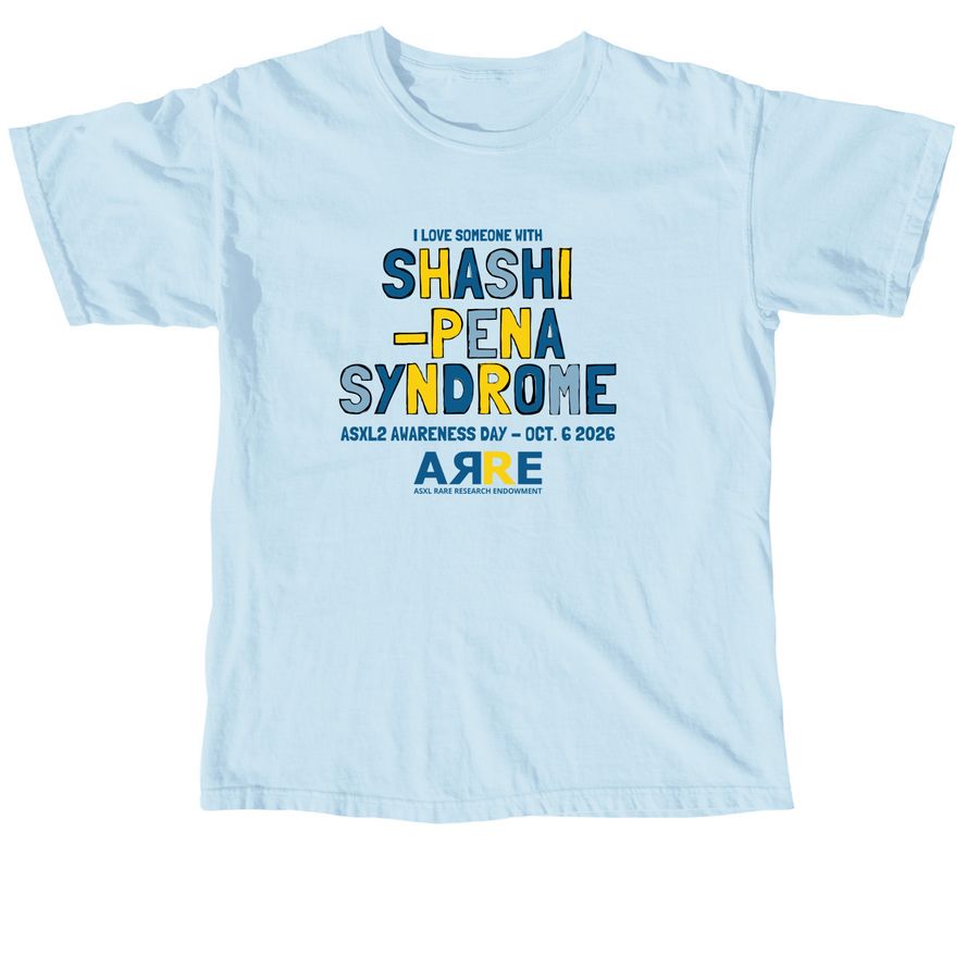 2026 Shashi-Pena Syndrome Awareness Day, a Chambray Comfort Colors Unisex Tee