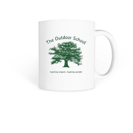 Outdoor School Mug, a White Coffee Mug