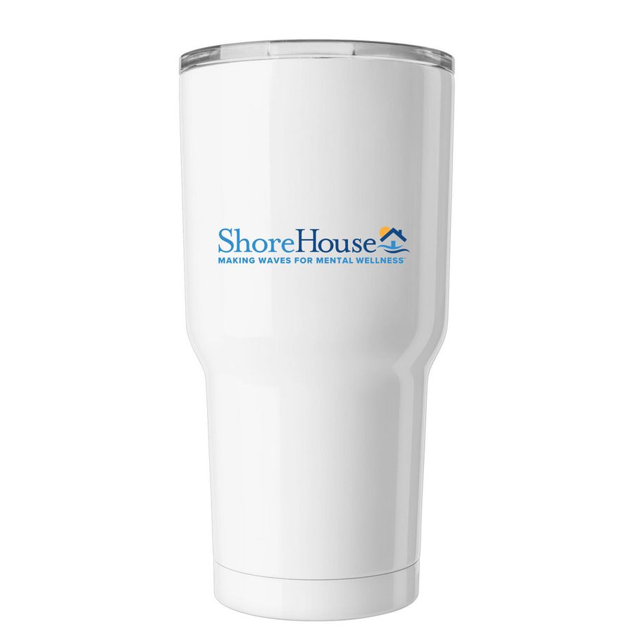 Tumbler, a White Insulated Tumbler