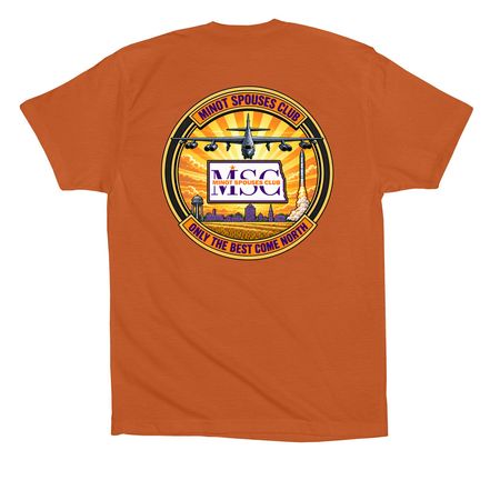 Morale Patch Prairie Sun Edition, a Autumn Premium Cotton Tee (back-view)