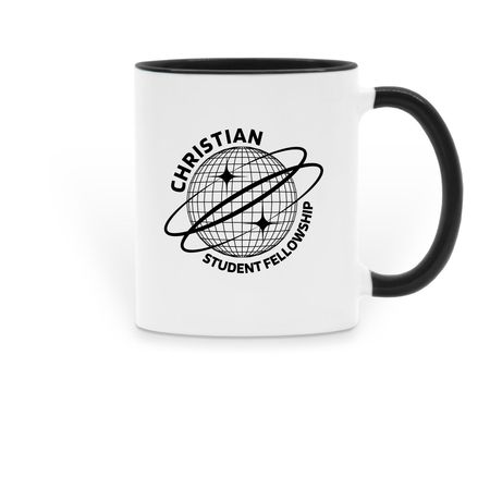 CSF Fall 2025, a Black Two-Tone Ceramic Mug