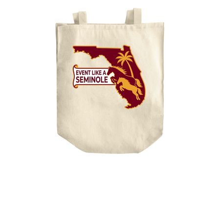 Bags, a Natural Over-the-Shoulder Shopping Tote Bag (back-view)