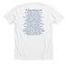 October Awareness Shirts Batch 30, a Solid White Blend Premium Unisex Tee (back-view)