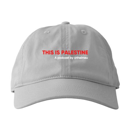 This Is Palestine Cap, a Dolphin Printed Eco Baseball Cap