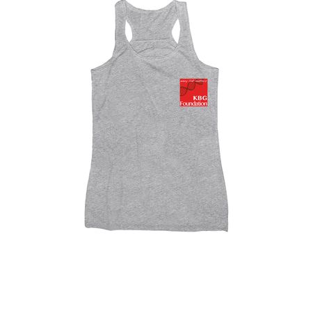 It's a noun!, a Athletic Heather Women's Racerback (back-view)