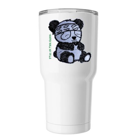 Insulated Tumbler, a White Insulated Tumbler