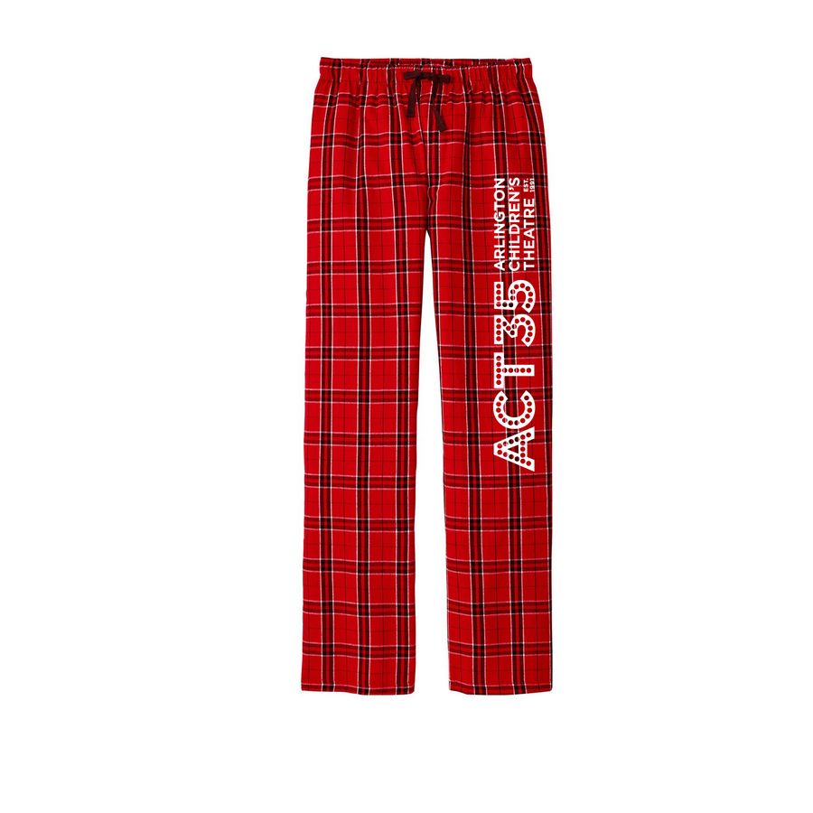 ACT 35th Anniversary bottoms, a New Red Flannel Pajama Pant