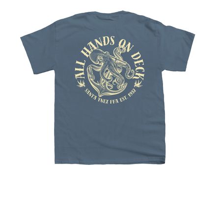 All Hands On Deck!, a Indigo Youth Unisex Tee