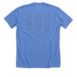 2026 End of Year Performance Gear&nbsp;, a Heather Columbia Blue Premium Unisex Tee (back-view)