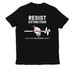 Join the Resistance!, a Deep Black Allmade Organic Cotton Unisex Tee