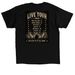 Charles Dye tour Shirt, a Black Classic Unisex Tee (back-view)