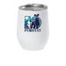 Wine Tumbler, a White Insulated Wine Cup
