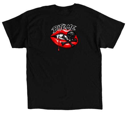 Bite Me 2.0, a Black Classic Unisex Tee
