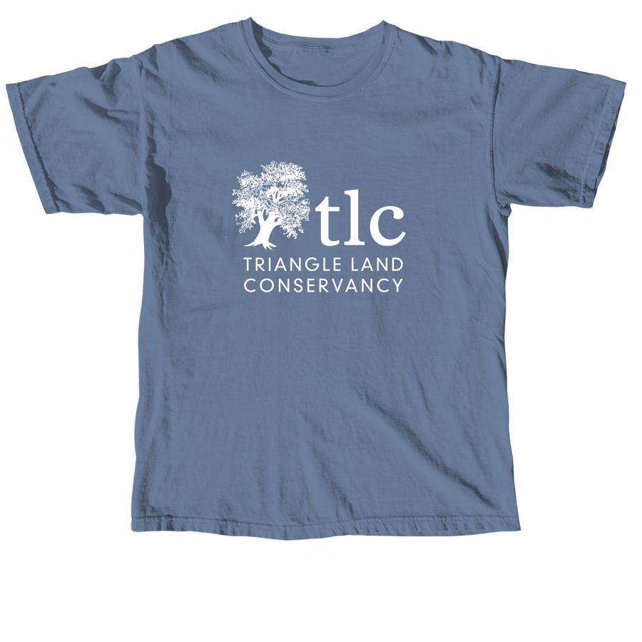 TLC Logo, a Blue Jean Comfort Colors Unisex Tee