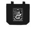 A World without Cages, a Black Organic Cotton Tote Bag (back-view)