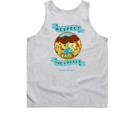 Respect the Locals Tanks, a Sport Grey Classic Unisex Tank Top