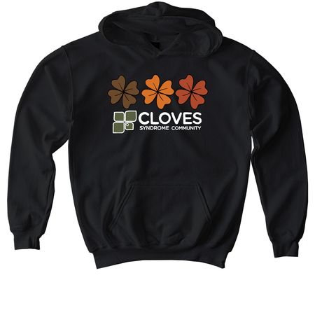 CSC Fall 2026 Collection - Clover Shirts, a Black Softstyle Youth Pullover Hoodie