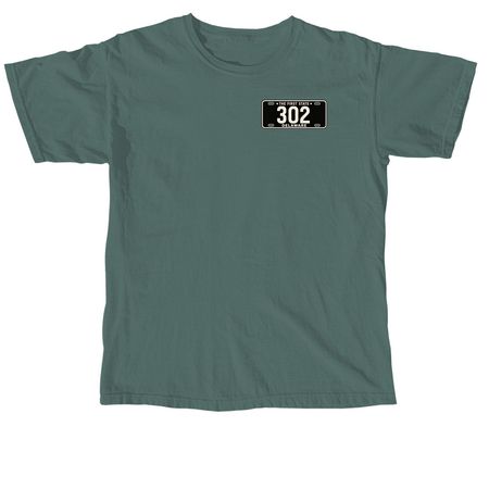BW Tag Teacher, a Blue Spruce Comfort Colors Unisex Tee