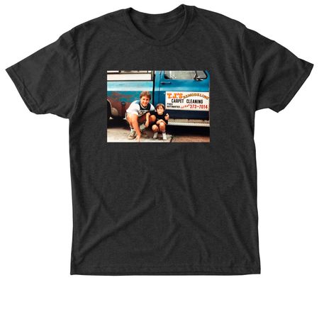 GROWIN' UP, a Vintage Black Triblend Unisex Tee