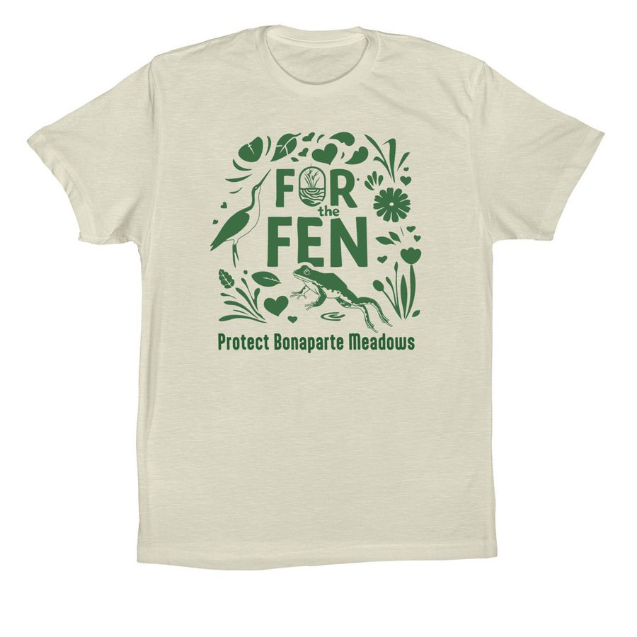 FOR the FEN!&nbsp;, a Natural Premium Cotton Tee
