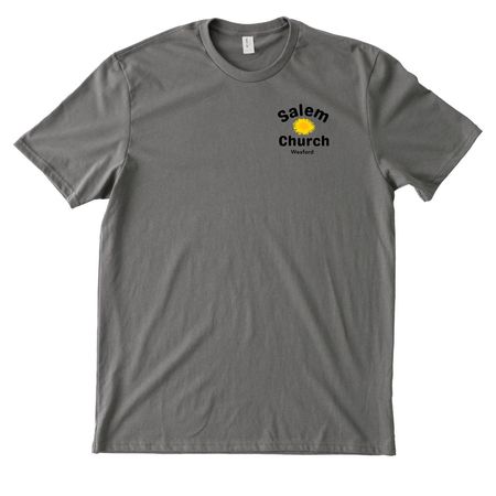 Salem "Weed" Love to See You Tee, a Ash Grey Allmade Heavyweight Recycled Cotton Tee