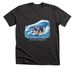 Surfing Pups, a Dark Grey Heather Premium Unisex Tee