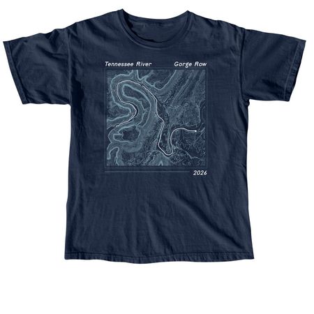TN River Gorge Row 2026, a True Navy Comfort Colors Unisex Tee