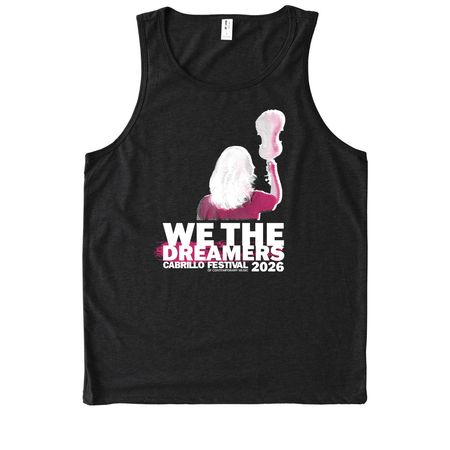 We the Dreamers, a Deep Black Allmade Eco Triblend Tank