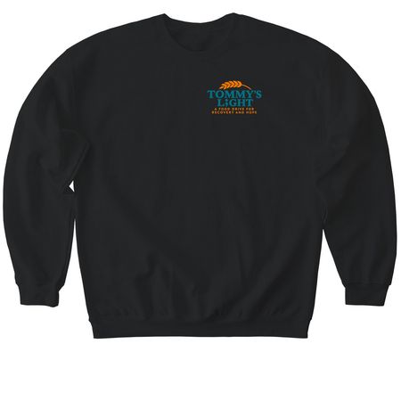 Tommy's Light Attire, a Black Softstyle Crewneck Sweatshirt