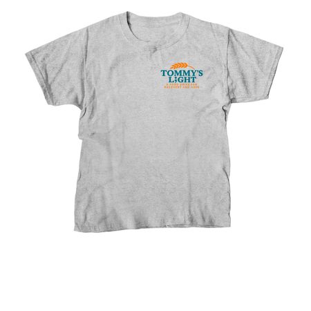 Tommy's Light Attire, a Sport Grey Youth Unisex Tee