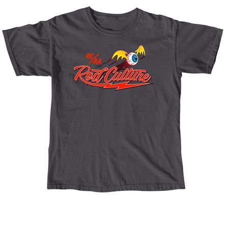 Rod Culture Flying Eyeball, a Graphite Comfort Colors Unisex Tee