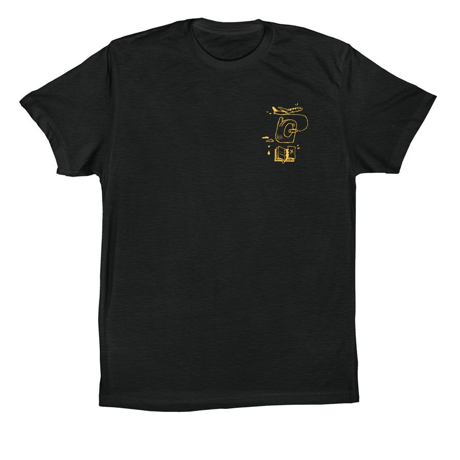 Building the Future In Motion, a Vintage Black Premium Cotton Tee