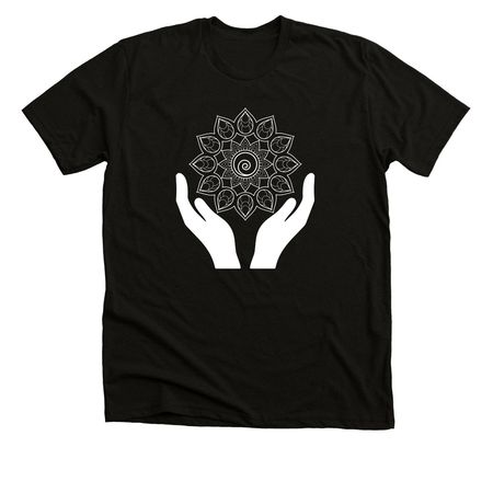 Yoga Recovery Pittsburgh, a Solid Black Blend Premium Unisex Tee