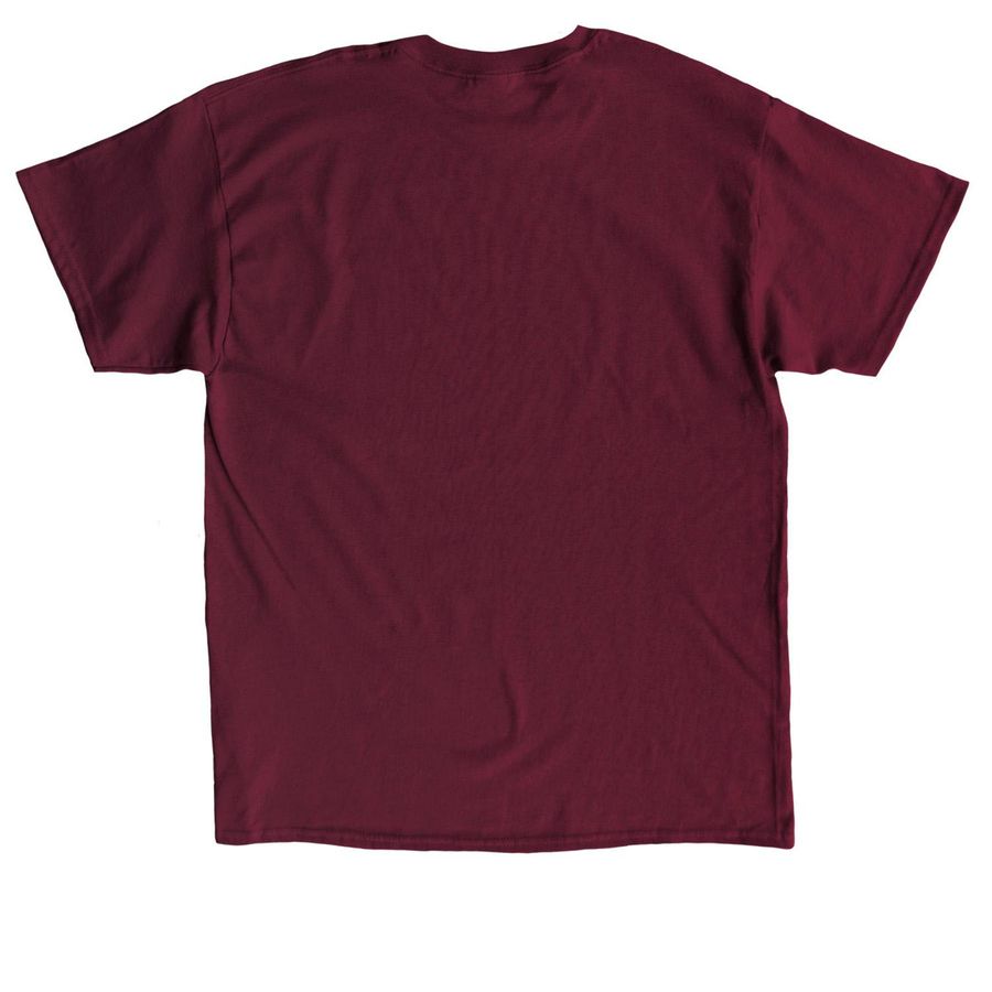 Class of 28' fundraiser, a Maroon Classic Unisex Tee (back-view)