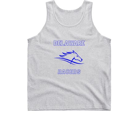 Delaware Racers Gear, a Sport Grey Classic Unisex Tank Top