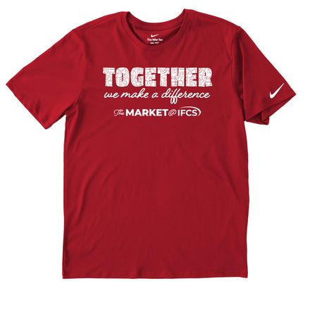 Together - Market @ IFCS: Active Wear, a Gym Red Nike Dri-FIT Jersey Blend Performance Tee