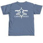 South Carolina Carnivorous Plant Nursery, a Blue Jean Comfort Colors Unisex Tee (back-view)