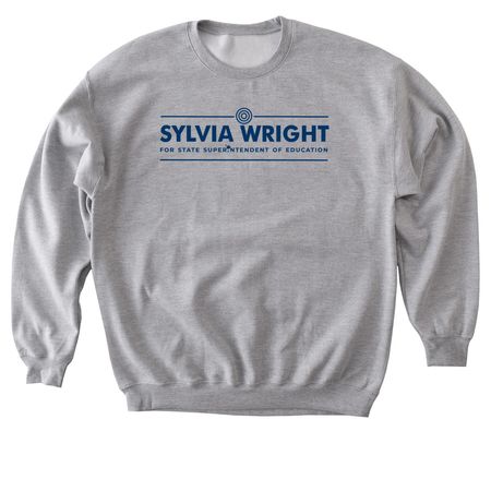 Sylvia Wright, a Sport Grey Softstyle Crewneck Sweatshirt