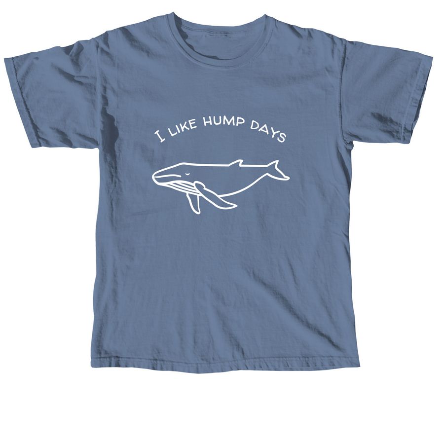 I like hump days, a Blue Jean Comfort Colors Unisex Tee