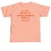 Love Thy Local Summer Tee, a Neon Cantaloupe Comfort Colors Unisex Tee (back-view)