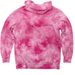 Rescue Crew, a Pink Tie Dyed Pullover Hoodie (back-view)